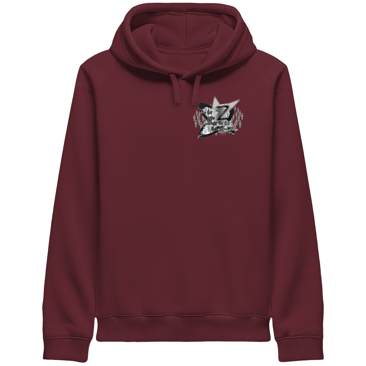 The Rebellion Z BASiCS - Organik Yan Cepli Hoodie