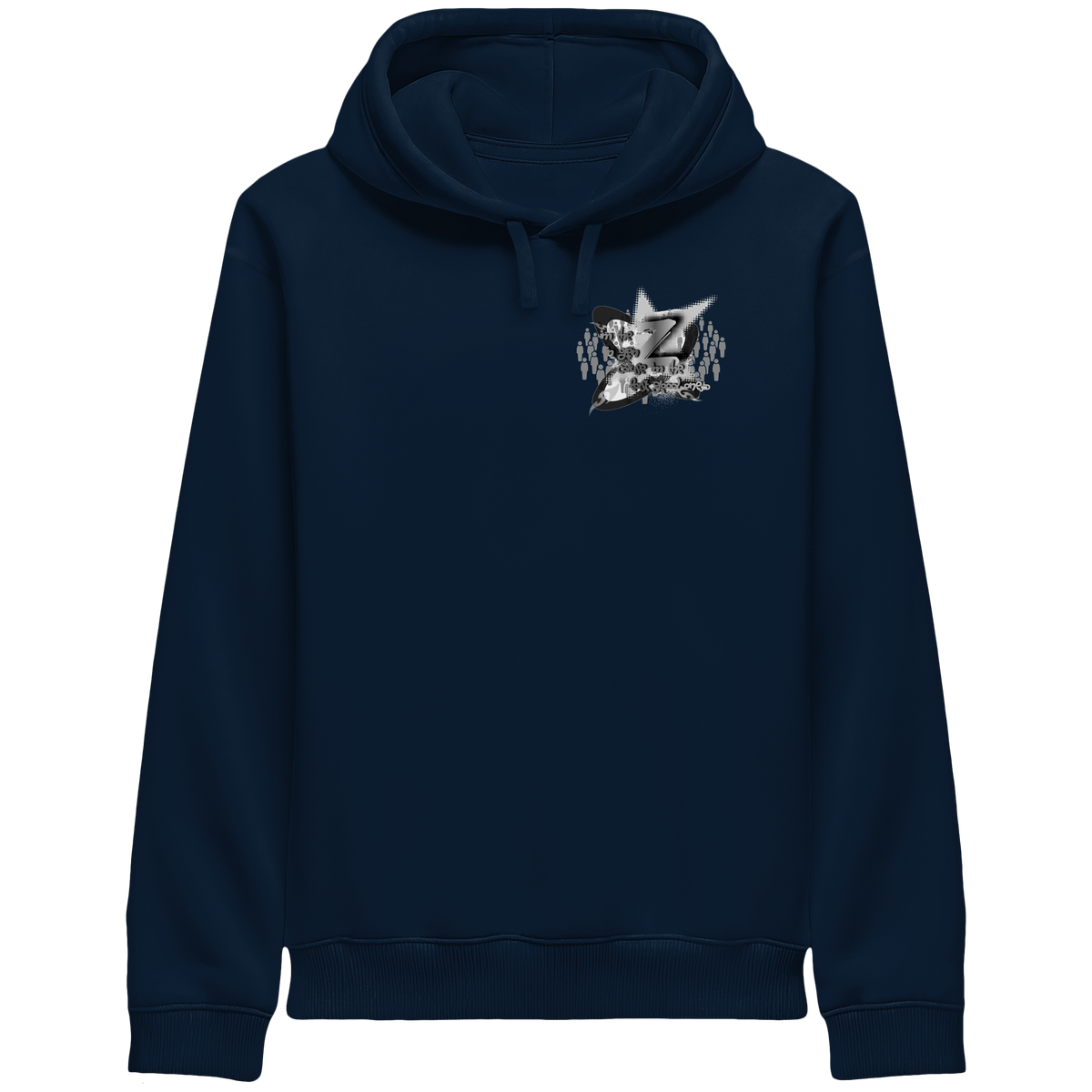 The Rebellion Z BASiCS - Organik Yan Cepli Hoodie
