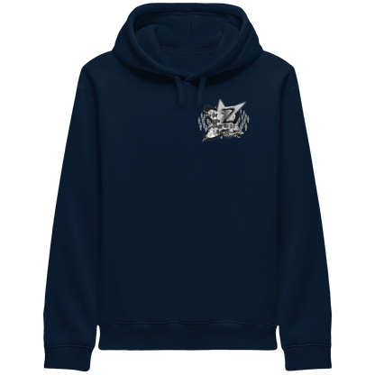 The Rebellion Z BASiCS - Organik Yan Cepli Hoodie