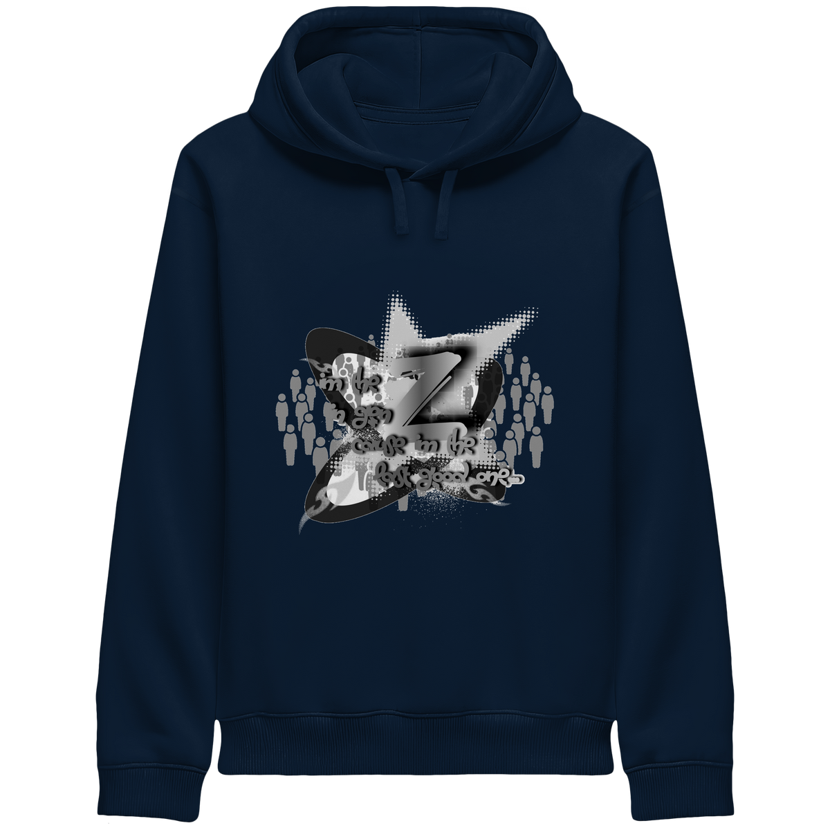 The Rebellion Z BASiC - Organic Side Pocket Hoodie