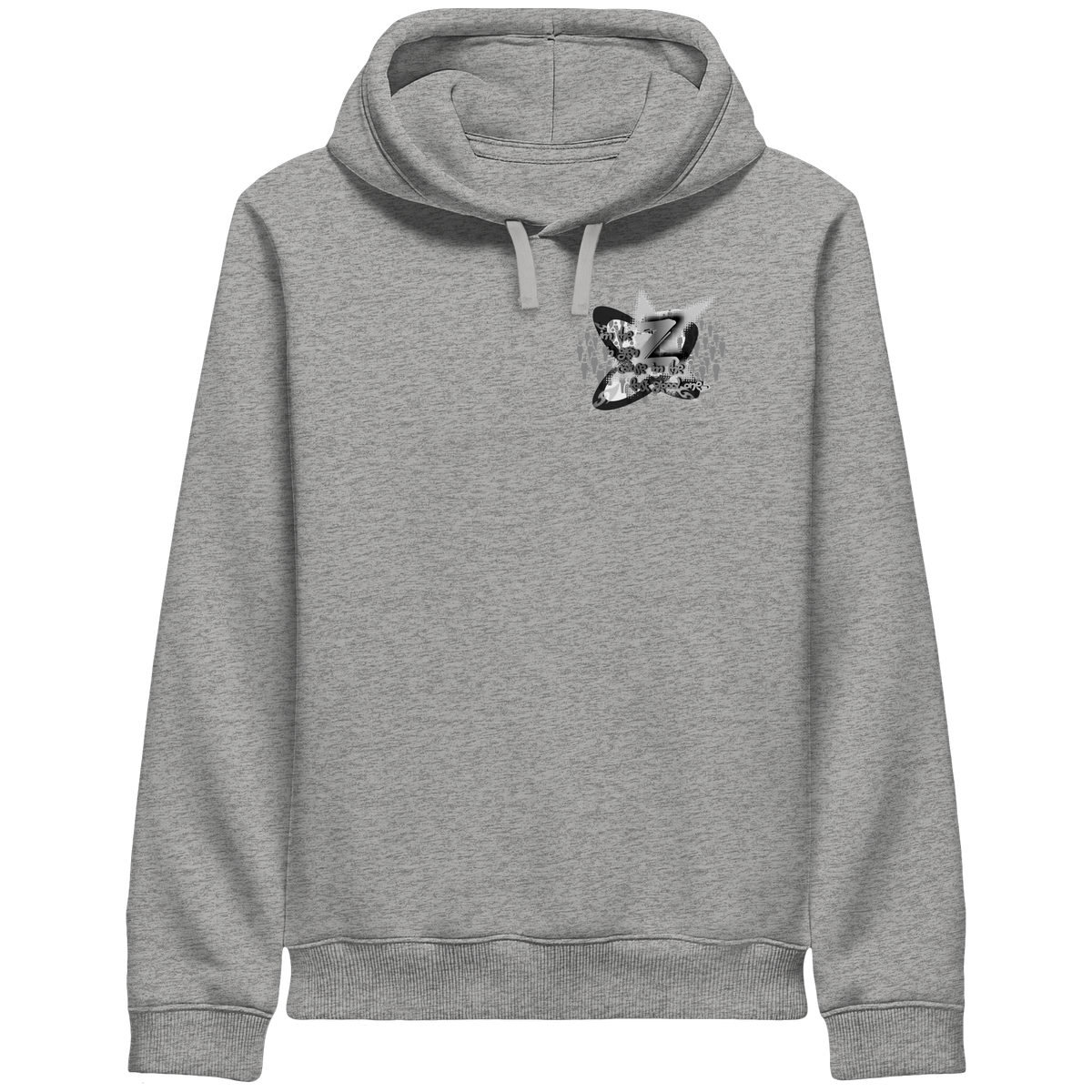 The Rebellion Z BASiCS - Organik Yan Cepli Hoodie