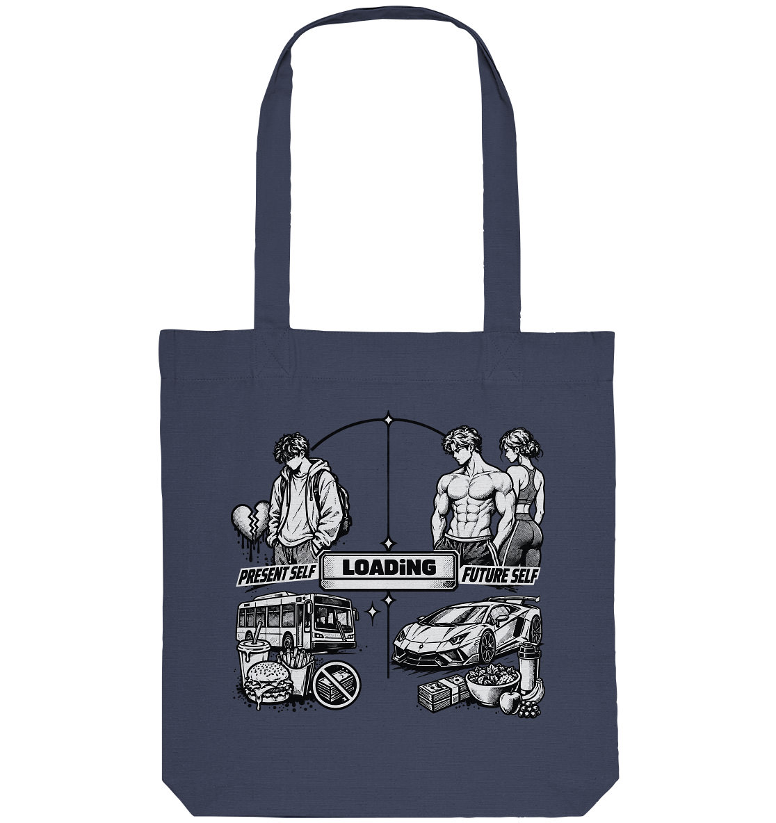 BASiCS iN CARiCO - Borsa in tela biologica