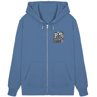 Der Philosoph - Bio-Reißverschluss-Hoodie