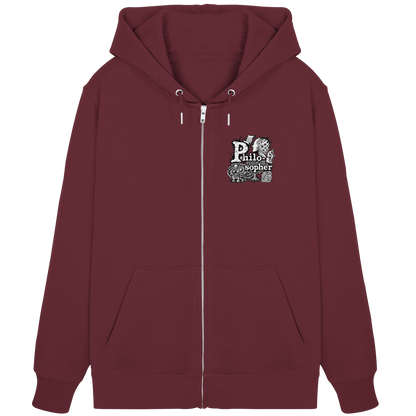 Der Philosoph - Bio-Reißverschluss-Hoodie