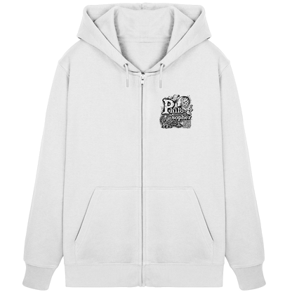 Der Philosoph - Bio-Reißverschluss-Hoodie