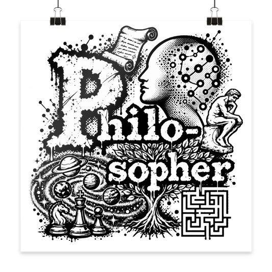 The Philosopher - Poster 20x20