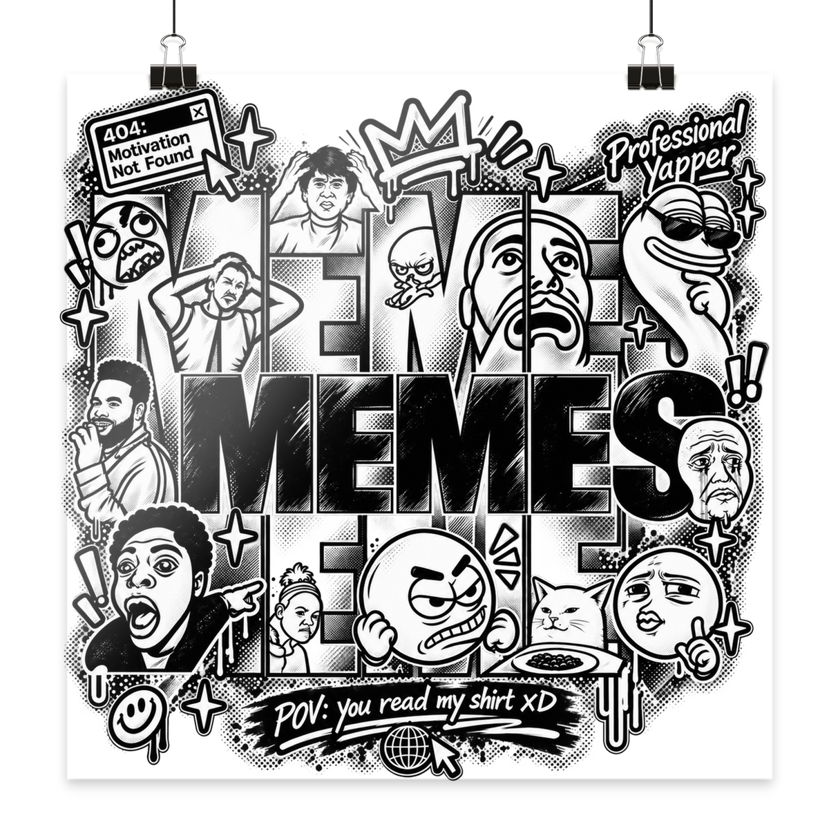 Il MEME - Poster 30x30