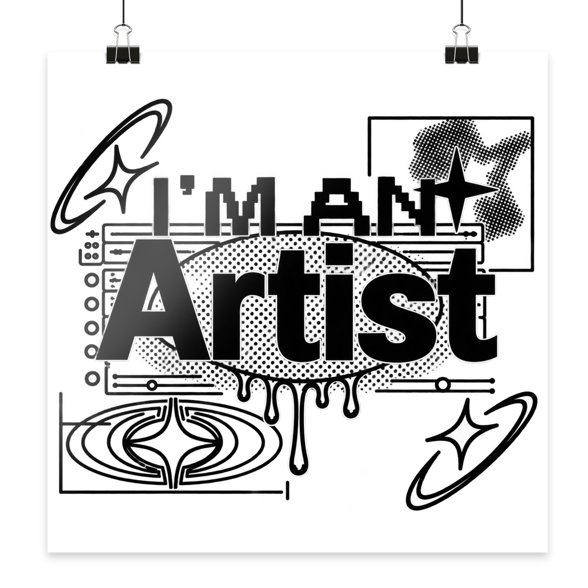 Sanatçı BASiCS - Poster 30x30