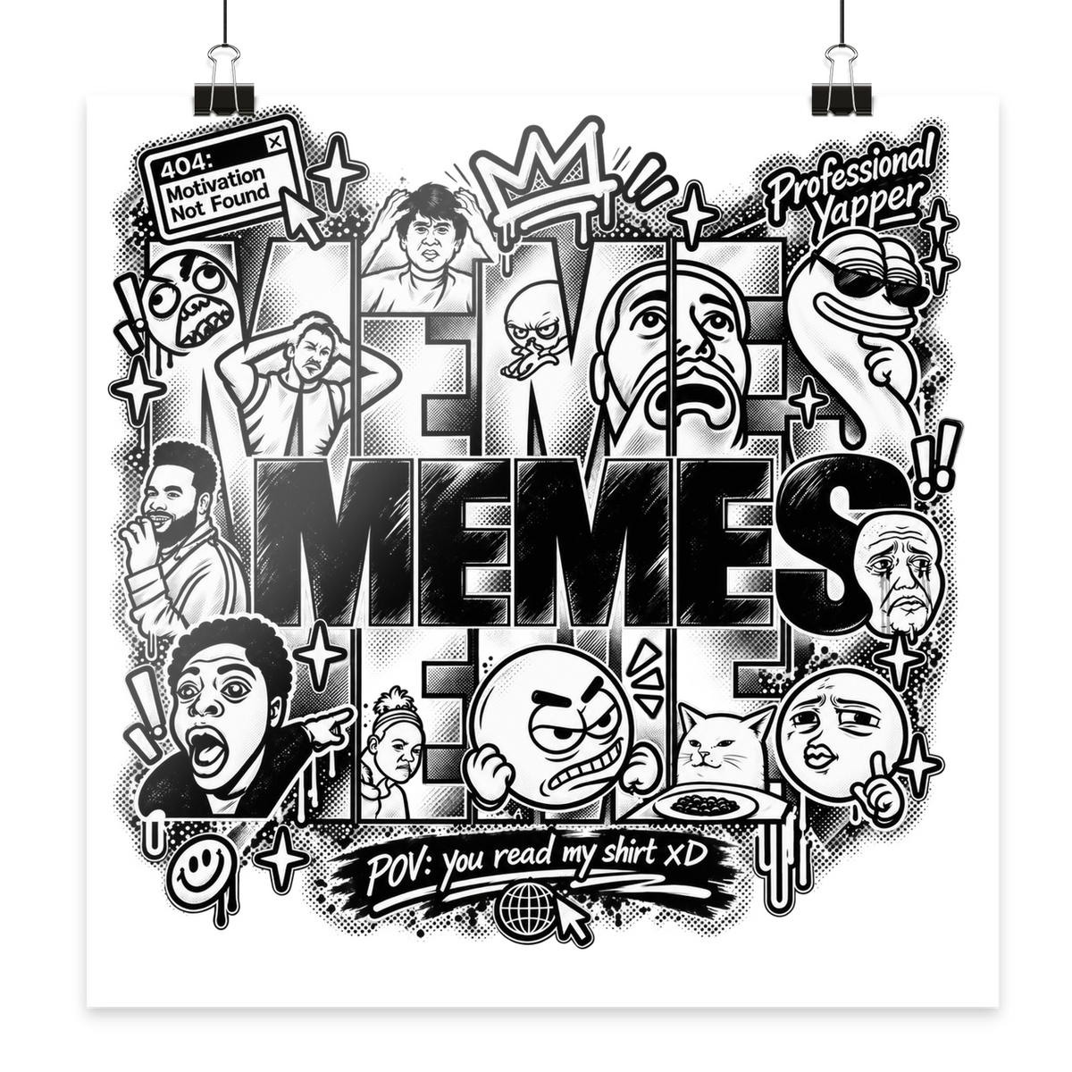 Il MEME - Poster 40x40