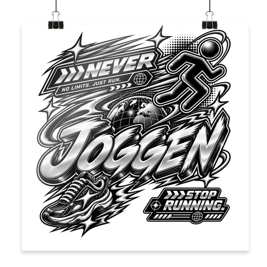 The JoGGer BASiCS - Poster 50x50