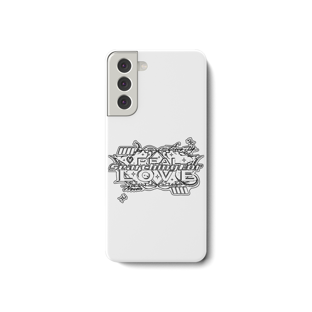 The REAL LOVE BASiCS - Custodia per Samsung Galaxy S21