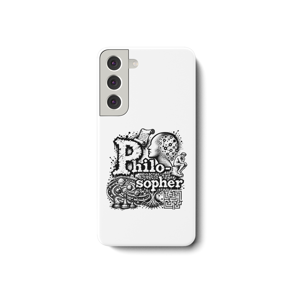 Der Philosoph - Samsung Galaxy S22 Handyhülle