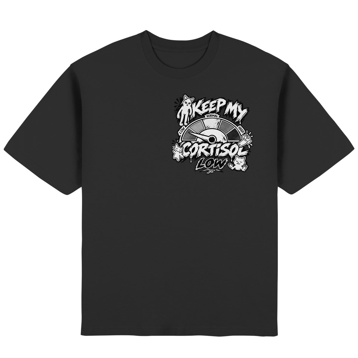 low CORTiSOL - ストリートウェア オーバーサイズ Tシャツ