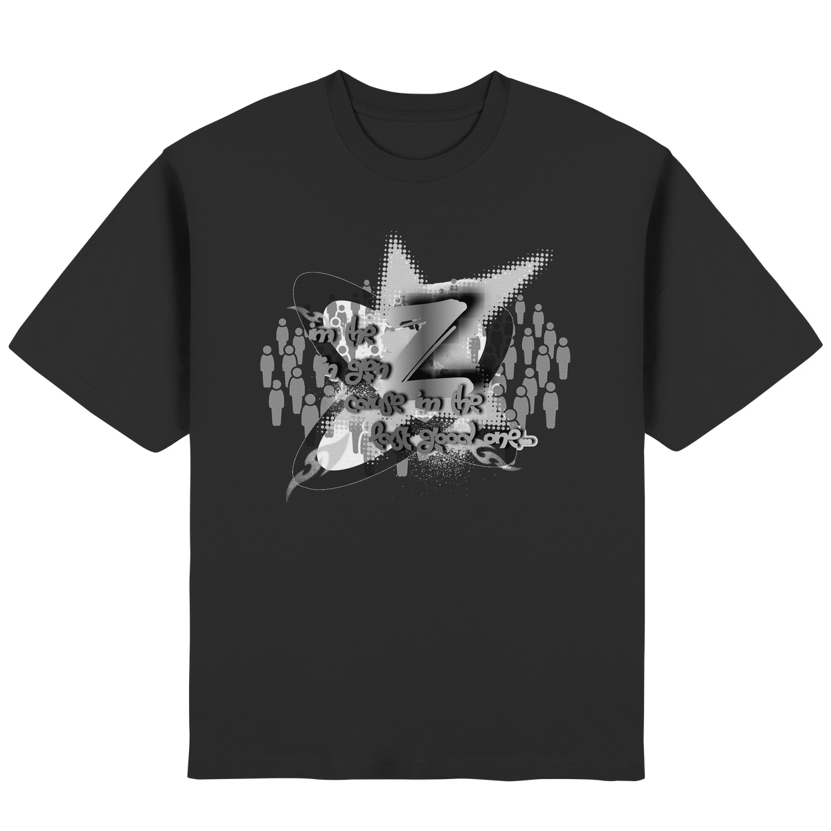 The Rebellion Z BASiC - Oversize Sokak Modası Tişört
