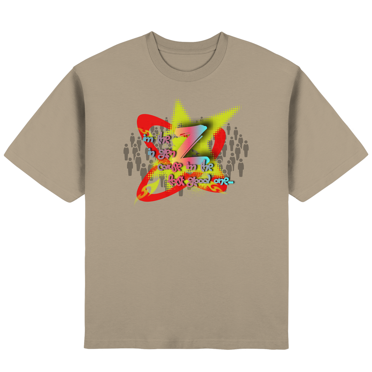 The Rebellion Z - T-Shirt Oversize Streetwear