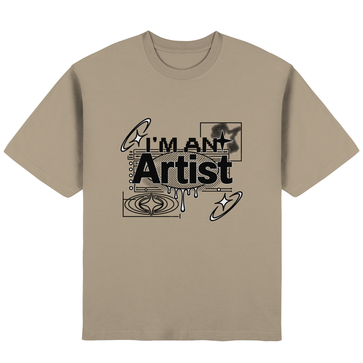 The Artist BASiCS - Streetwear Oversized T-Shirt