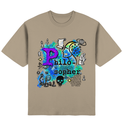 The Philosopher - Streetwear Oversized T-Shirt