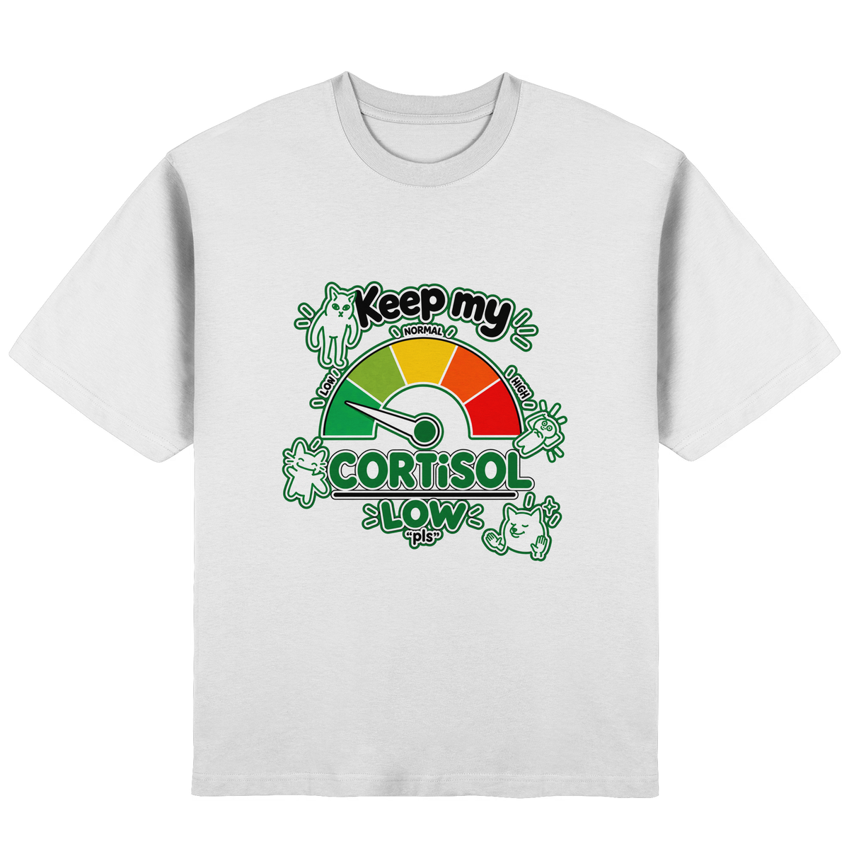 low CORTiSOL - Sokak Modası Oversize Tişört