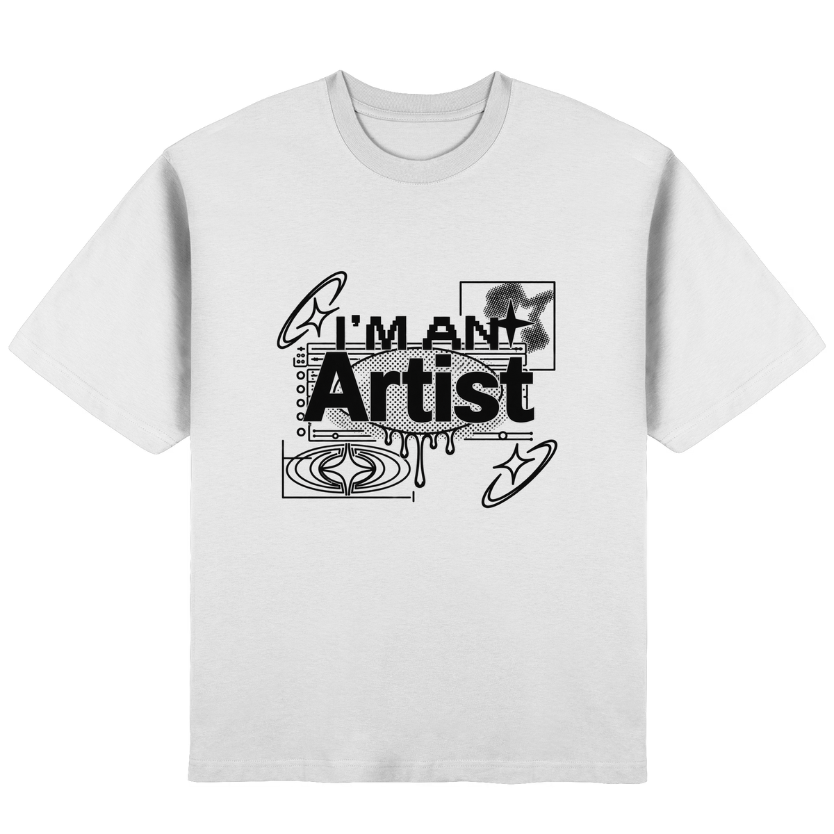 The Artist BASiCS - Streetwear Oversized T-Shirt