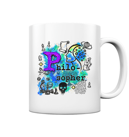 The Philosopher - Tasse glossy