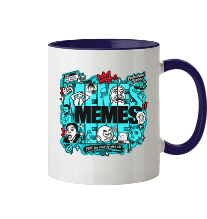 The Meme - Tasse zweifarbig