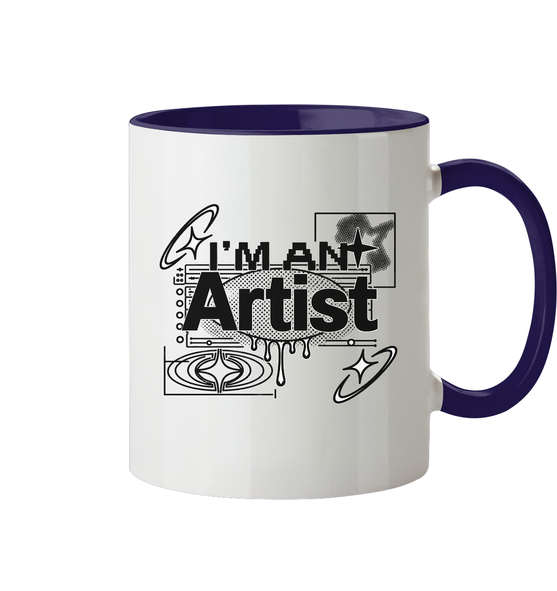 The Artist BASiCS - Tasse zweifarbig