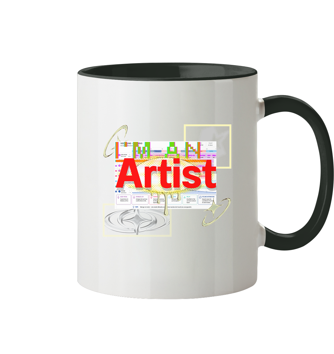 The Artist - Tasse zweifarbig