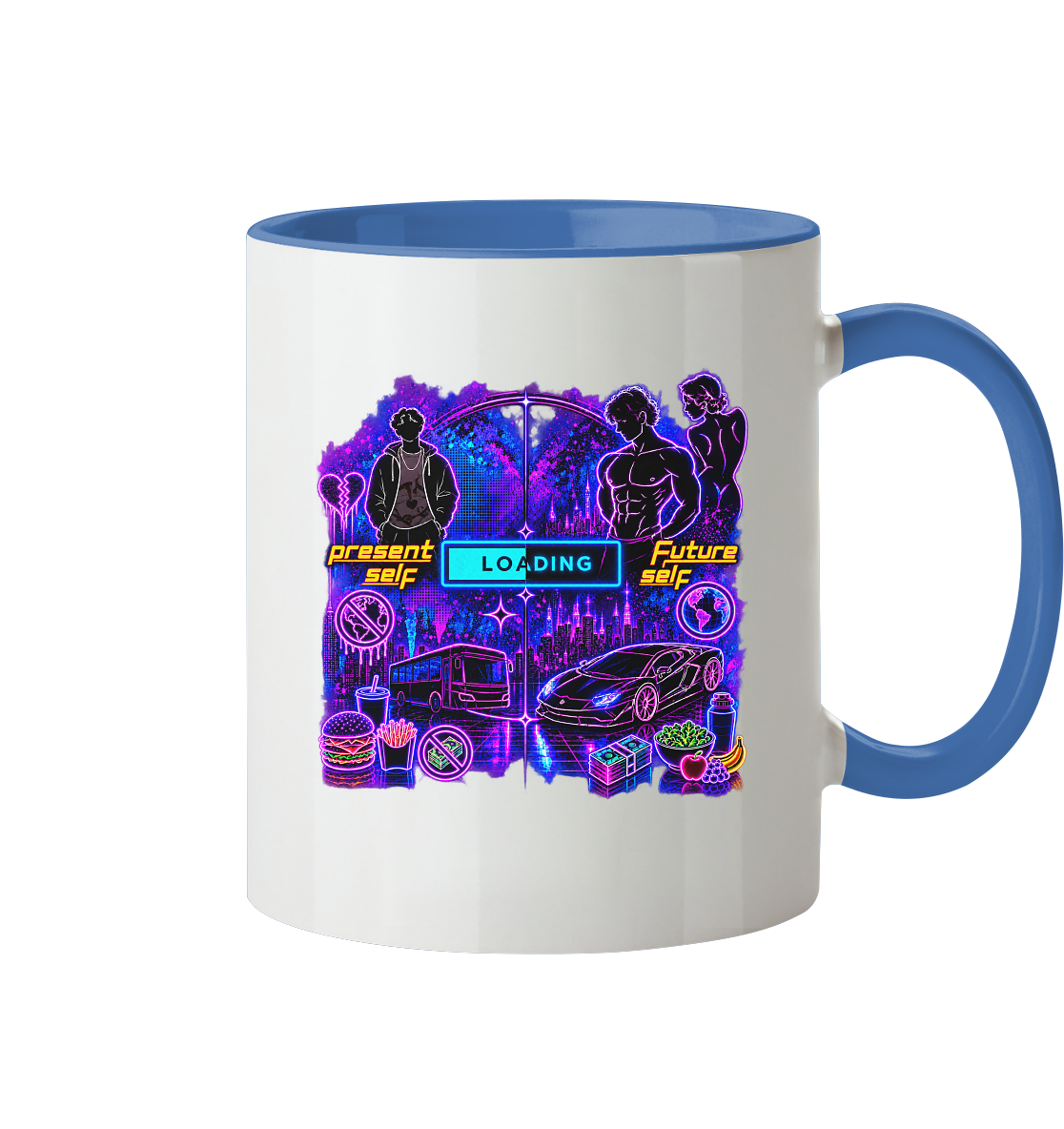 LOADiNG - Tasse zweifarbig