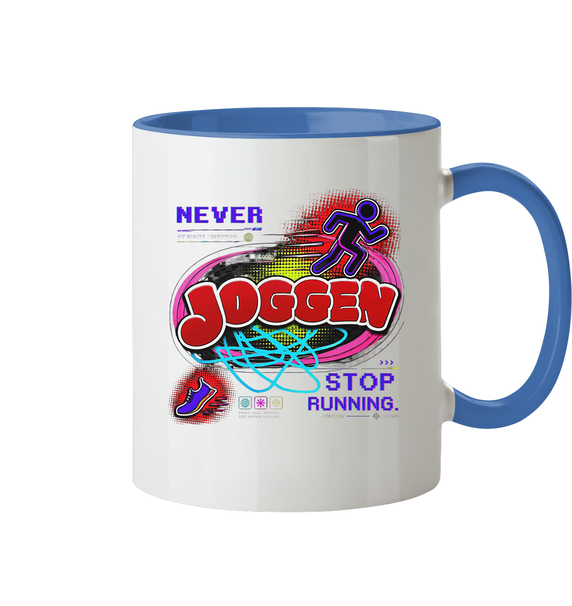 The JoGGer - Tasse zweifarbig
