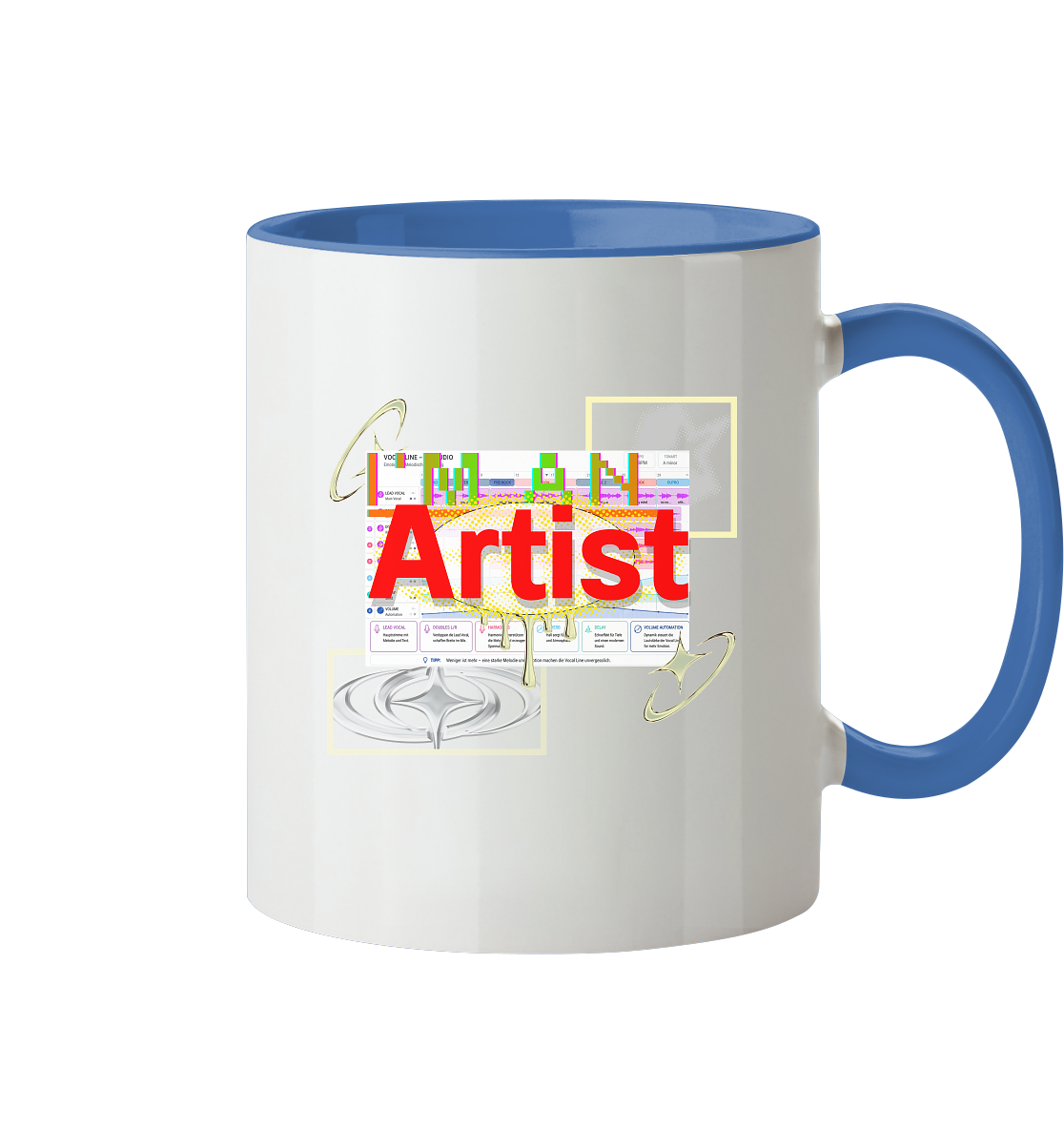 The Artist - Tasse zweifarbig