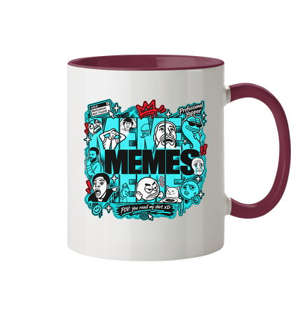 The Meme - Tasse zweifarbig