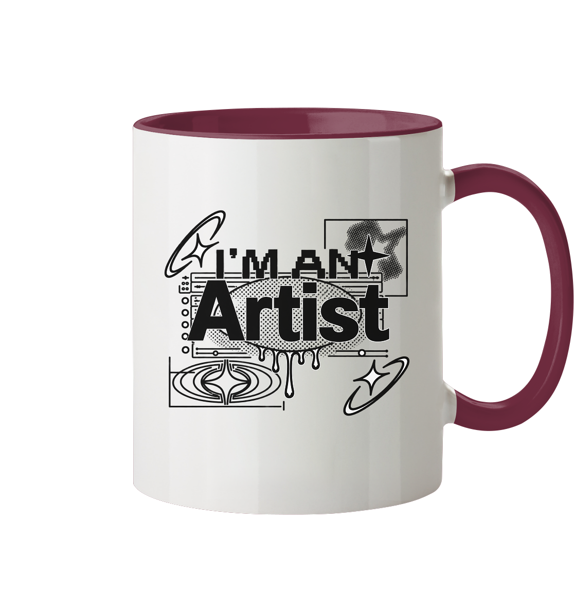 The Artist BASiCS - Tasse zweifarbig