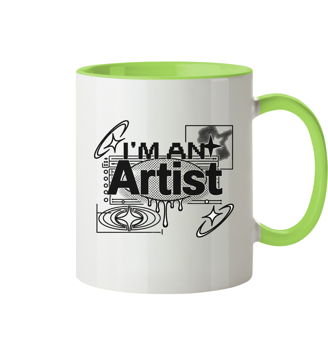 The Artist BASiCS - Tasse zweifarbig
