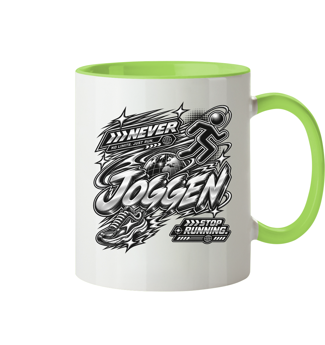 The JoGGer BASiCS - Tasse zweifarbig