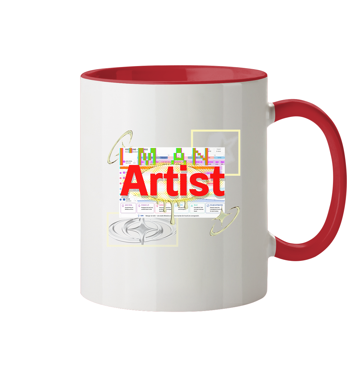 The Artist - Tasse zweifarbig