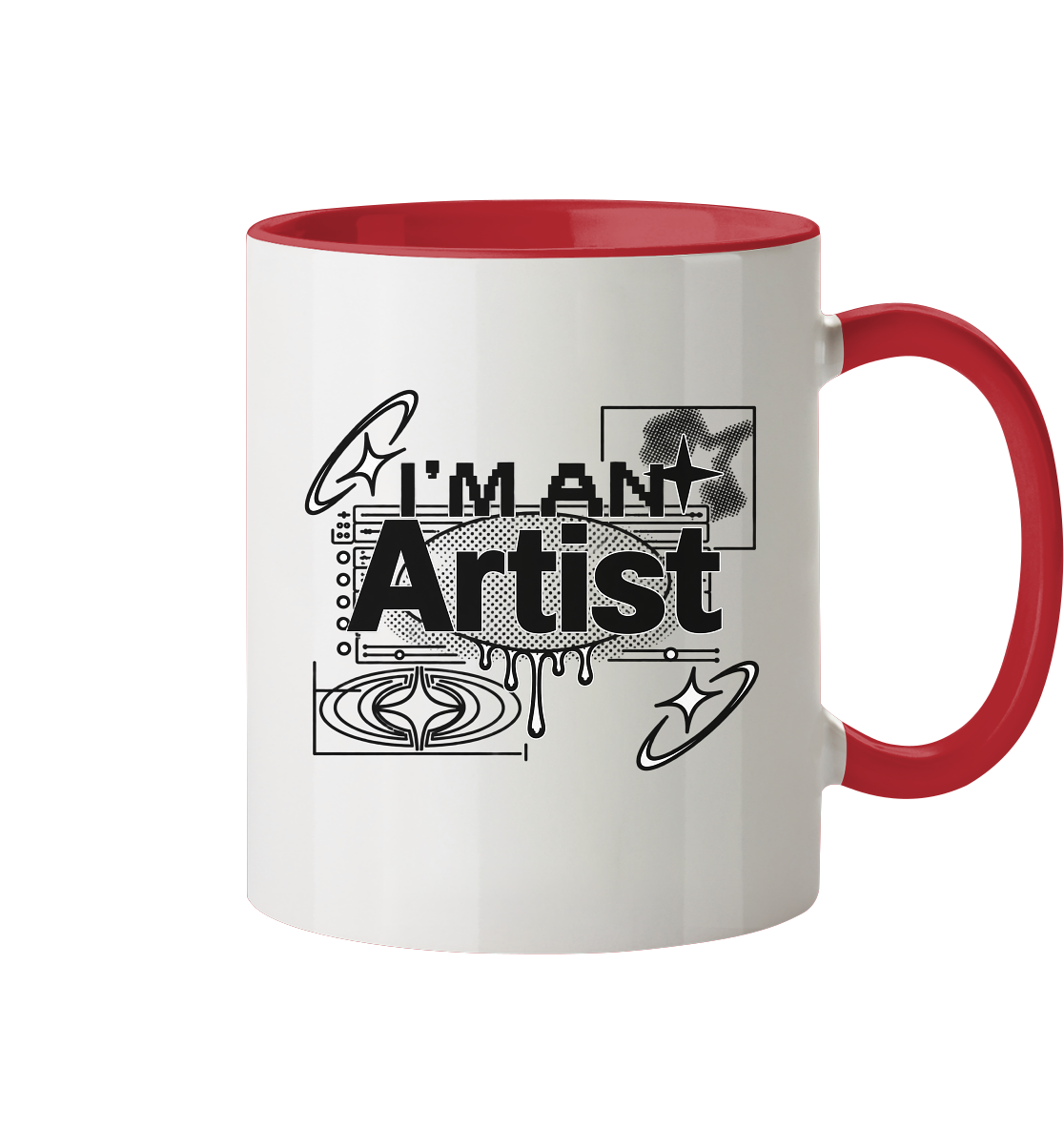 The Artist BASiCS - Tasse zweifarbig