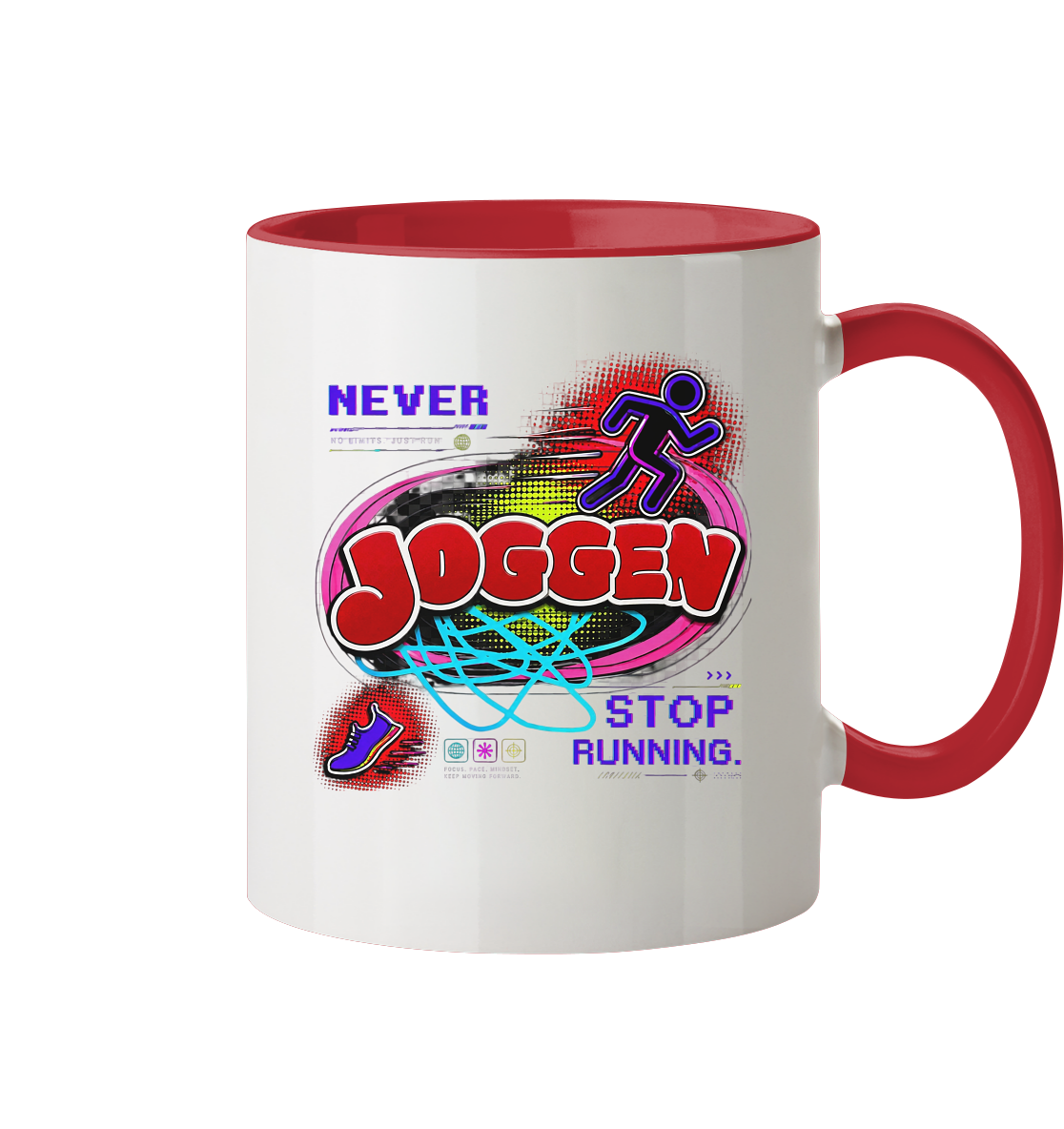 The JoGGer - Tasse zweifarbig
