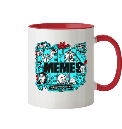 The Meme - Tasse zweifarbig