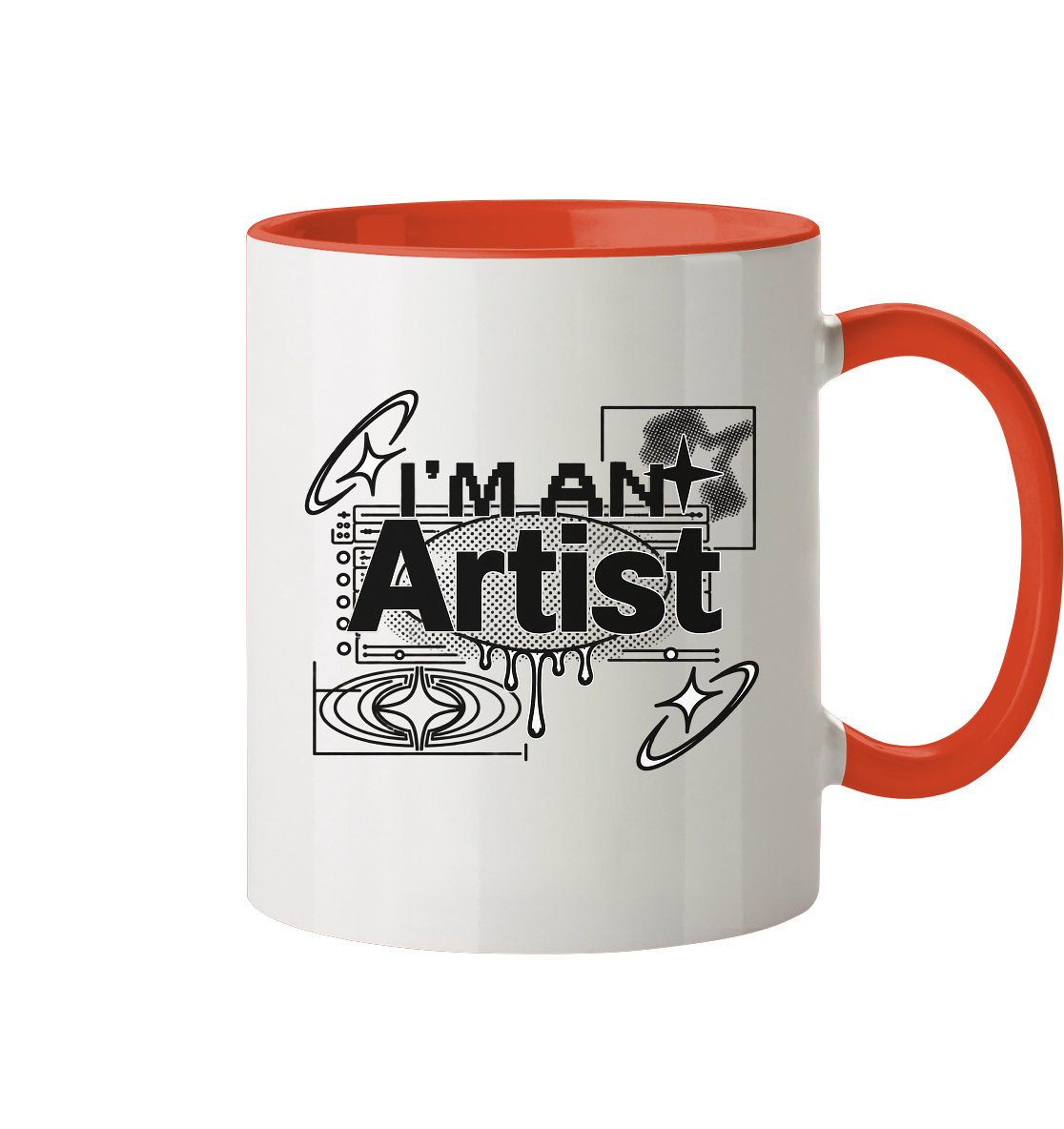 The Artist BASiCS - Tasse zweifarbig