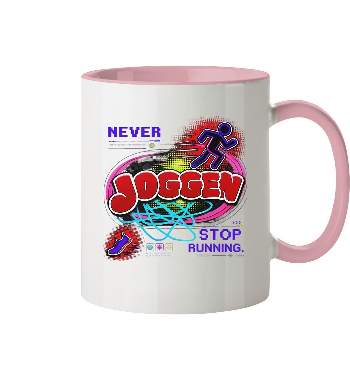 The JoGGer - Tasse zweifarbig