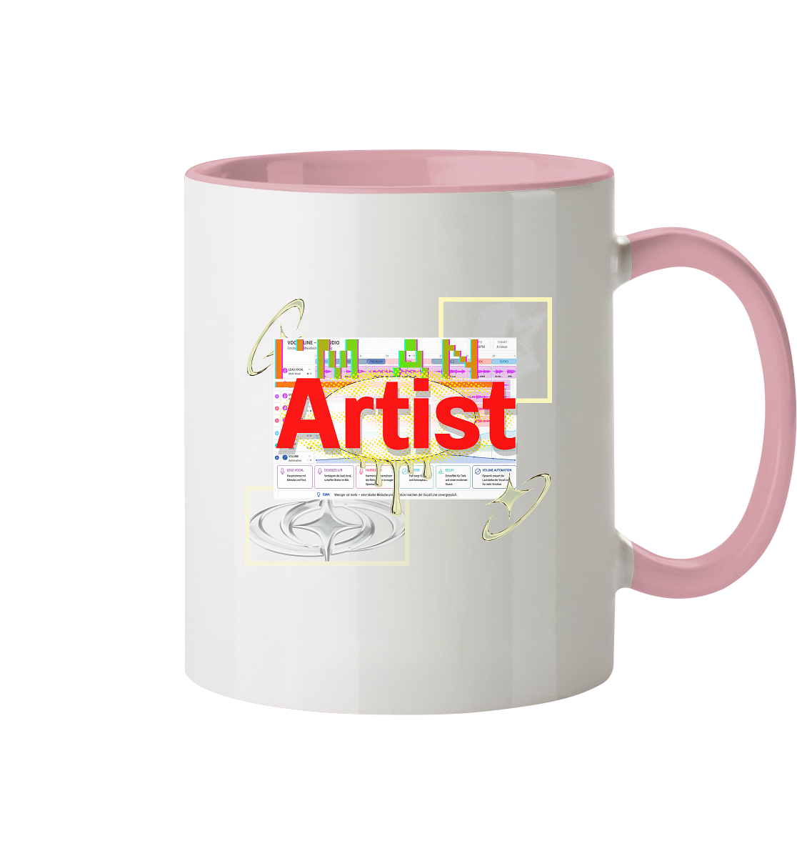 The Artist - Tasse zweifarbig