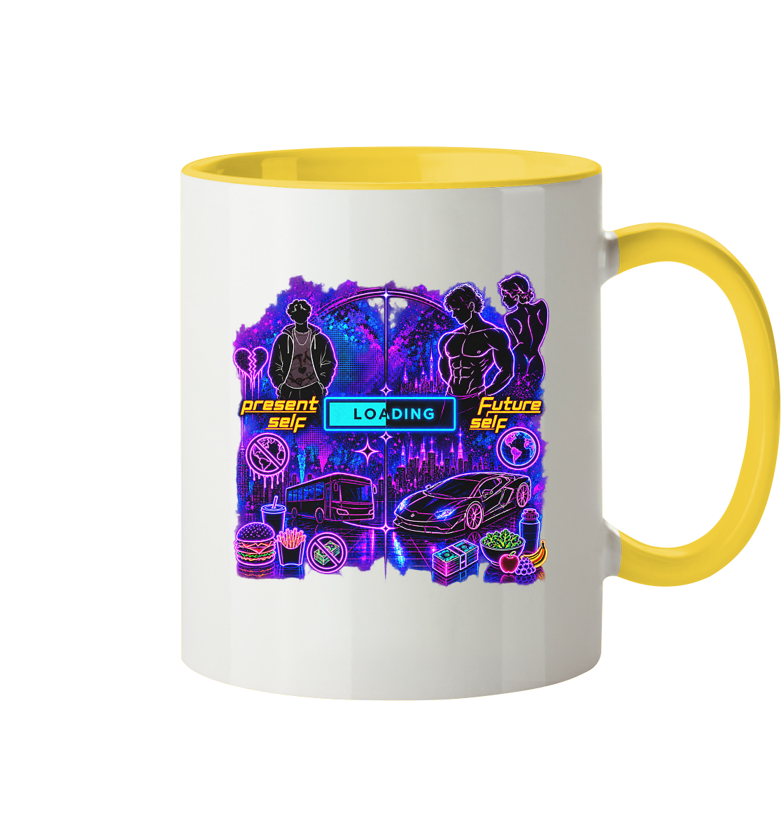 LOADiNG - Tasse zweifarbig