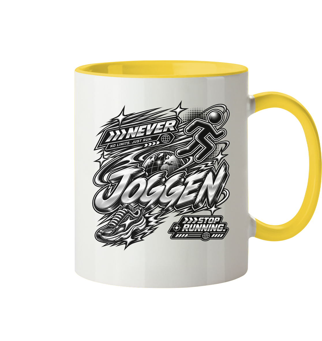 The JoGGer BASiCS - Tasse zweifarbig