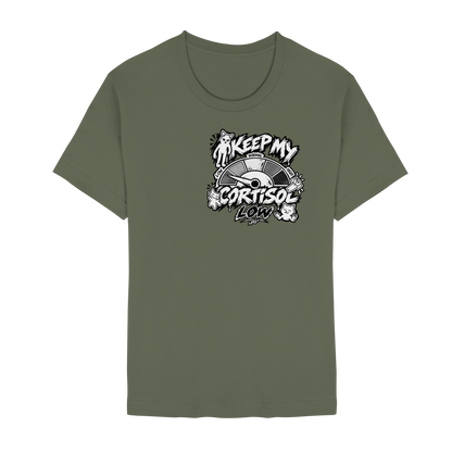 düşük KORTİZOL - Unisex Essential Premium Tişört