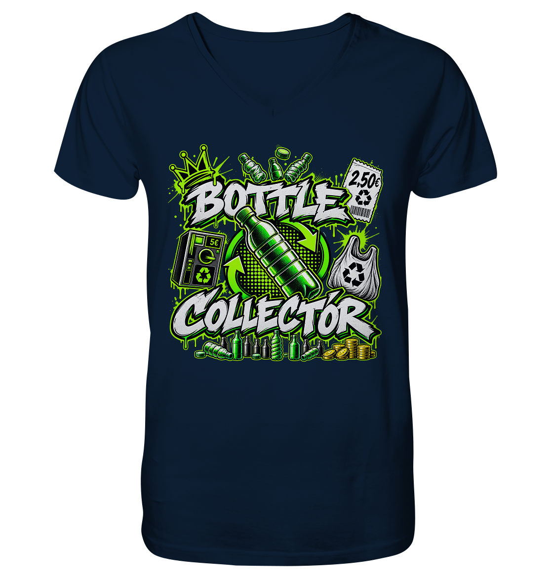 PFANDOM - V-Ausschnitt-Shirt