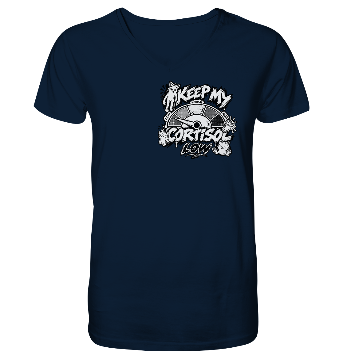 low CORTiSOL - V-Neck Shirt