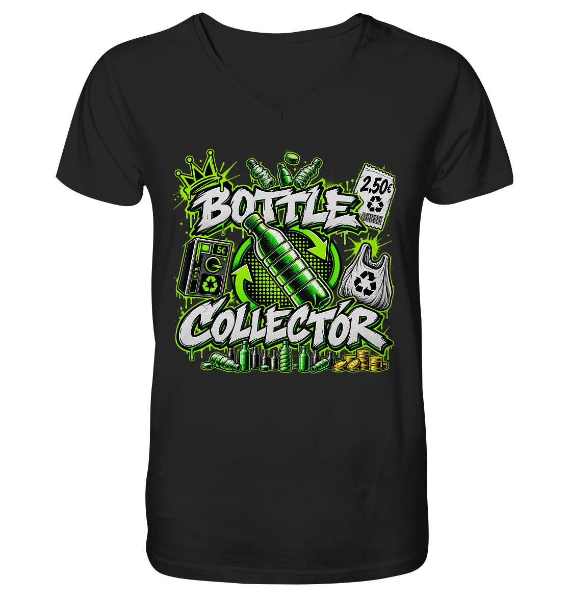 PFANDOM - V-Ausschnitt-Shirt
