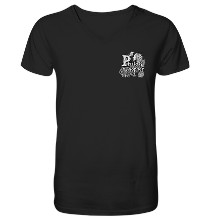 The Philosopher - V-Neck Shirt