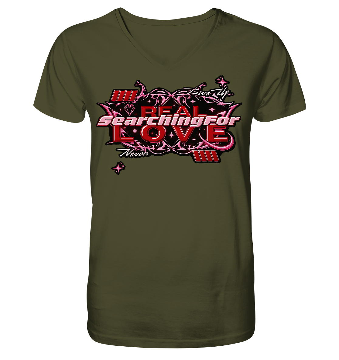 The Real Love - V-Neck Shirt