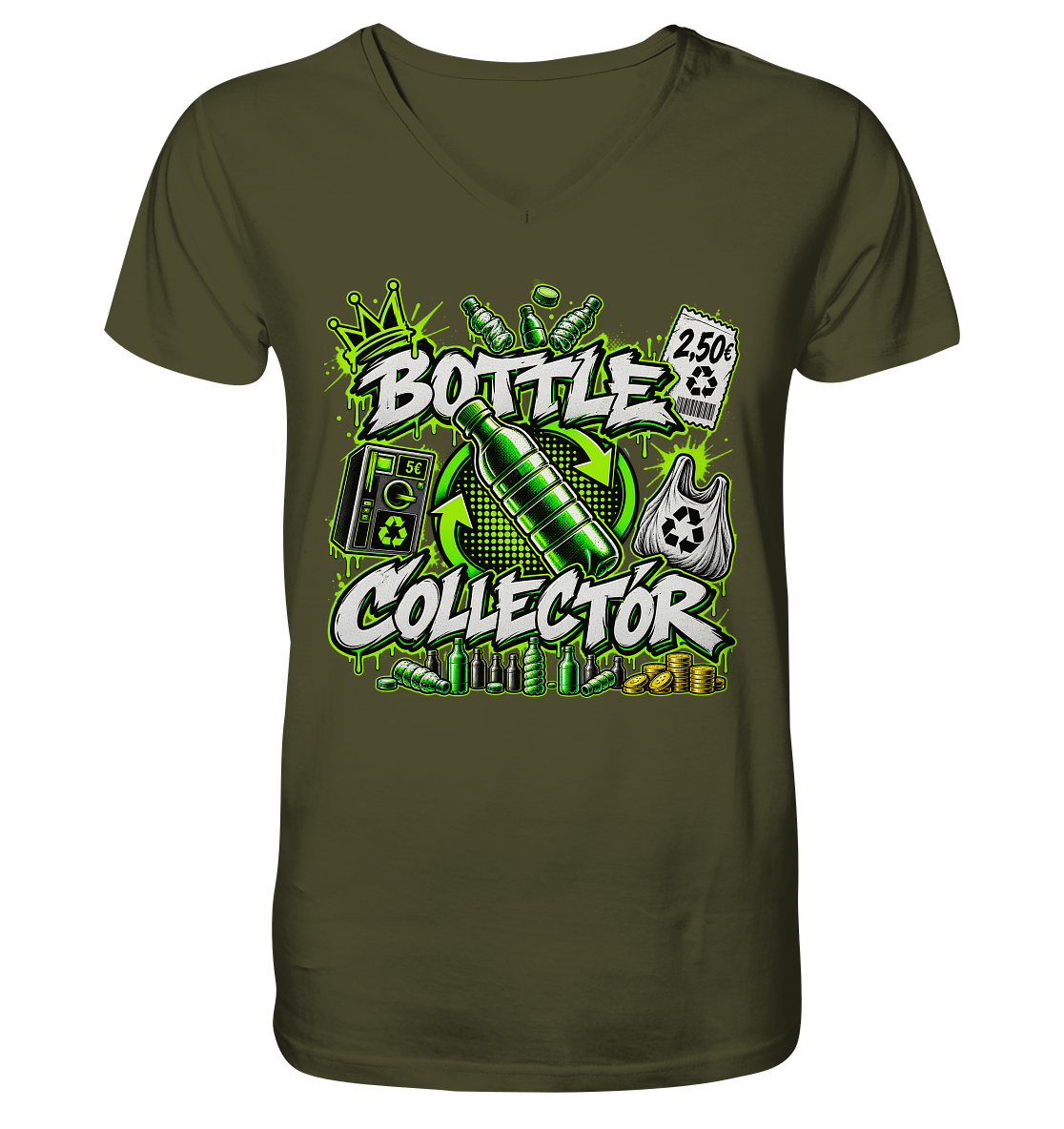 PFANDOM - V-Ausschnitt-Shirt
